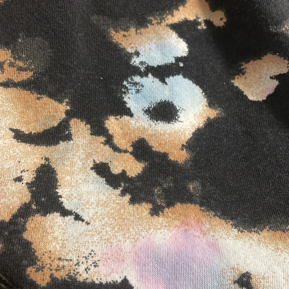 Wild fable cropped hoodie black multi dye color new with tags size large - Picture 14 of 14